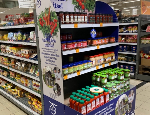 Riiuli dekoratsioonid